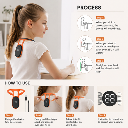 Smart Posture Corrector for Kids – Real‑Time Slouch Reminder